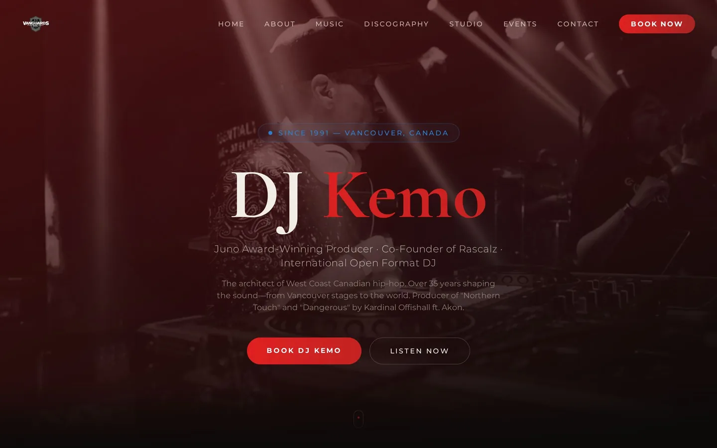 DJ Kemo. Official site for the Juno Award-winning producer & Vancouver hip-hop architect.